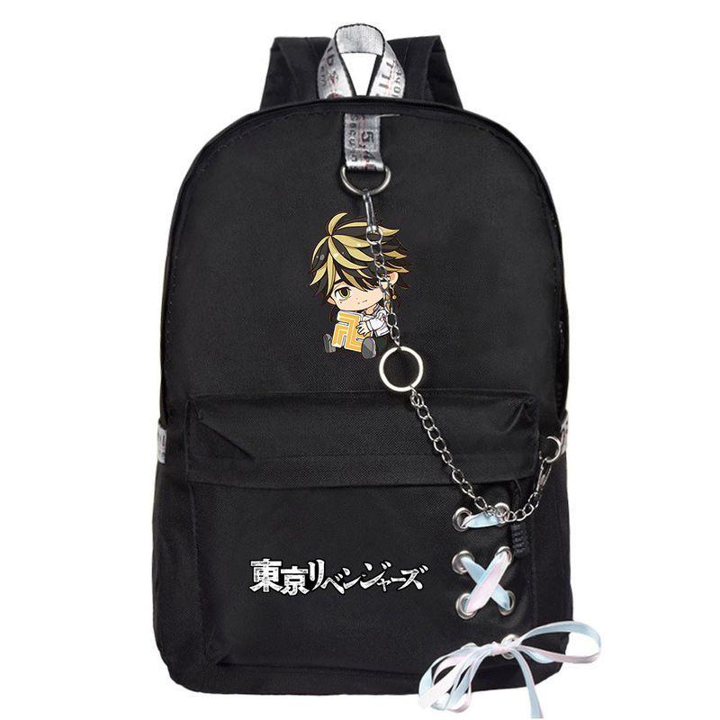 School Revengers Tokyo Bag Backpack Rucksack Boys Girls Shoulder Outdoor Travel