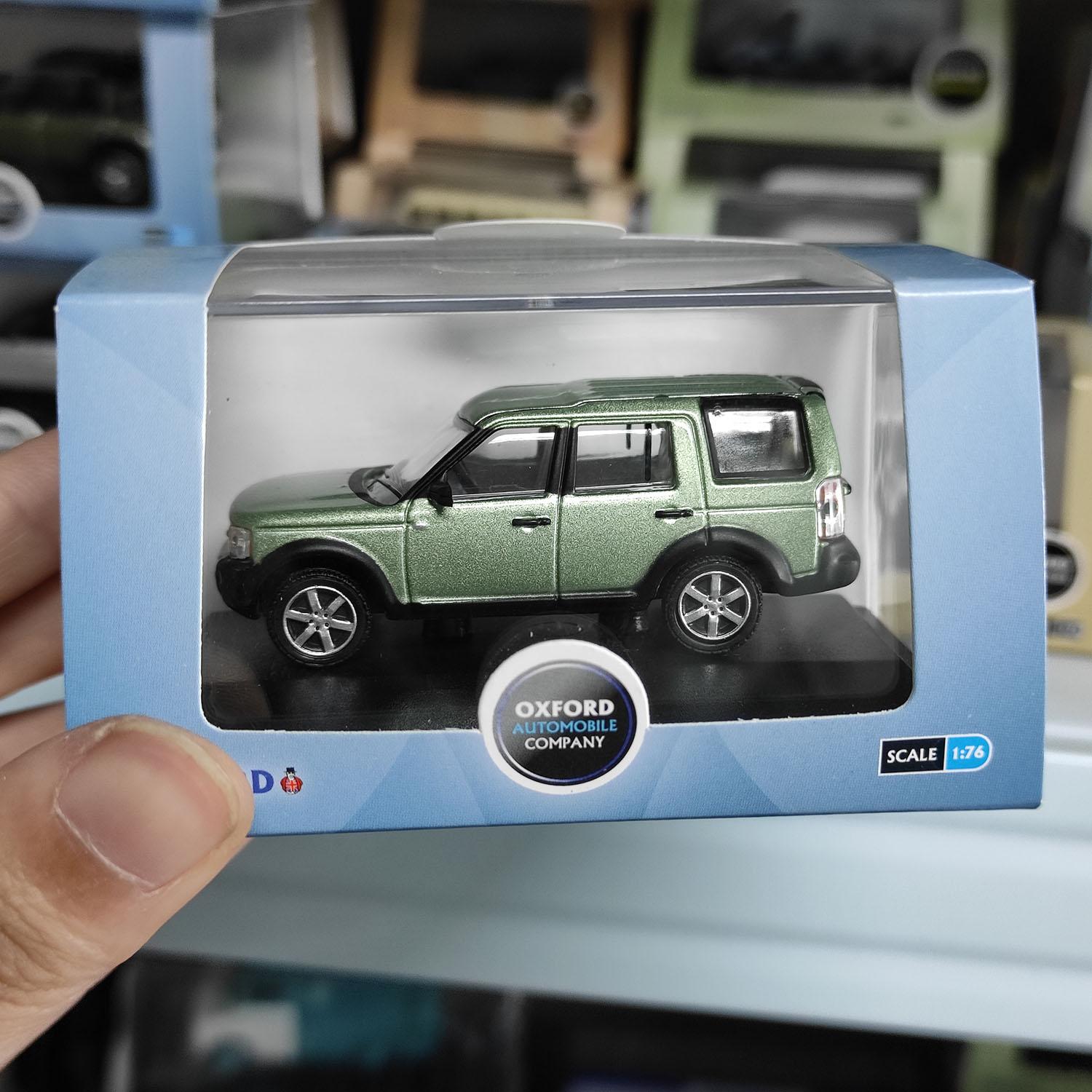 Diecast OXFORD 1:76 Scale Land Rover Discovery Alloy Car Model
