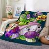 Plants Vs Zombies Game Blanket Sofa Blanket Home Decor Air Conditioning Blanket Nap Blanket Machine Washable