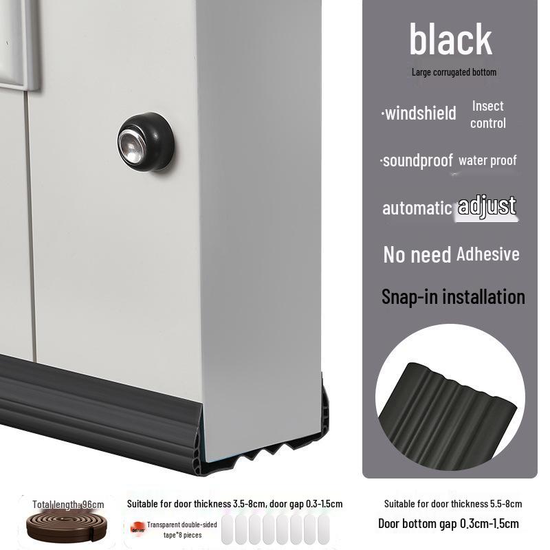 Door Bottom Windproof and Soundproof Sealing Strip