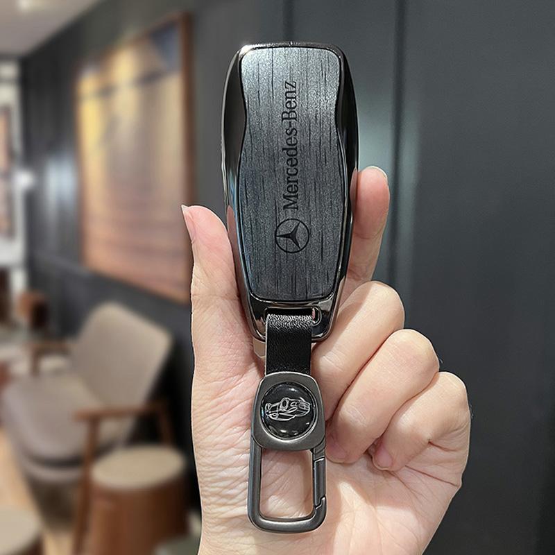 VRN2   Car Remote Key Case Cover For Mercedes Benz A C E S G Class GLC CLE CLA GLB GLS W177 W205 W213 W222 X167 AMG