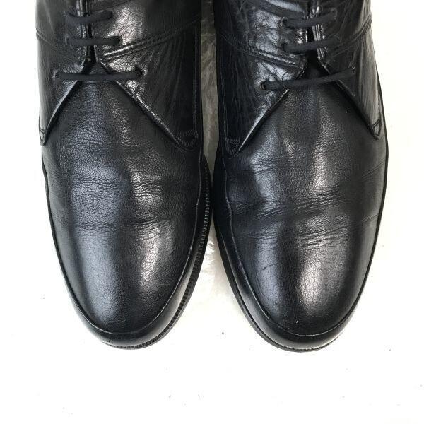 Vintage LLOYD Leather Plain Toe Dress Shoes [8.5/27.0/Black] Germany(USED)