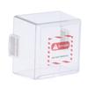 Emergency Stop Key Cover PC Transparent Magnetic Emergency Stop Switch Protective Case for Industria