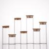 53oz High Borosilicate Glass Bottle with Bamboo Lid for Flower Tea Display