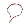 Retro Fashion Party Accessory Adjustable Leather Cord Necklace With Viking Style Fang Pendant