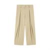 Demana Women's Slimming Casual Layered Ankle Pants