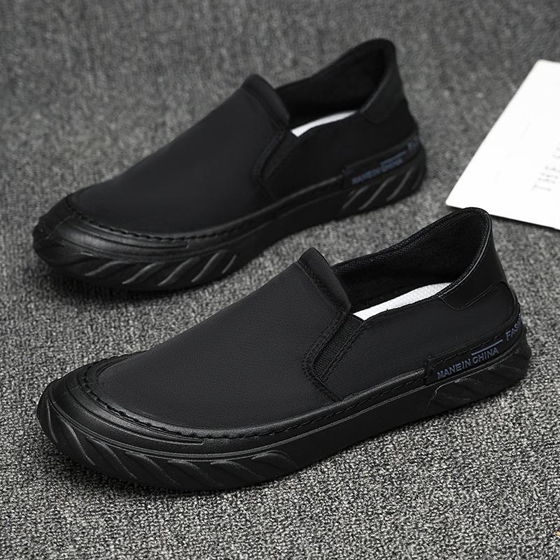Новые мужские кеды Slip-Lofter Мужская обувь Канвасные повседневные туфли Модная мужская обувь Дышащие удобные мужские повседневные туфли 39