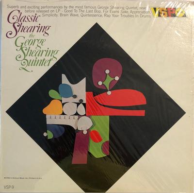 LP Record GEORGE SHEARING QUINTET - Classic Shearing VSP9 VSP 1966 US Jazz Used