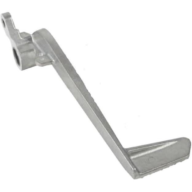 Wide Foot Pegs Motorcycle Silver Aluminum Rear Brake Pedal Foot Lever For YZF R1 1000 2007 2008