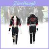 Stunning Black Cosplay Outfit For Arcane League Of Legends Character Ekko In High-quality Polyester