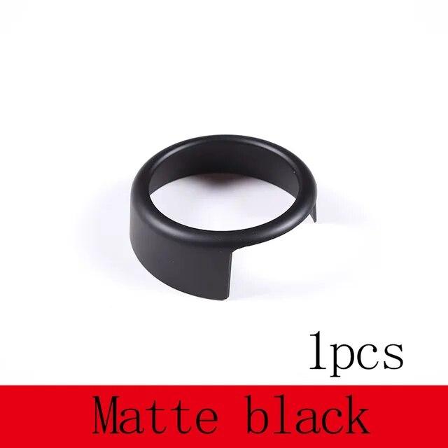 For Alfa Romeo Giulia Stelvio 2017 2018    2022 ABS Carbon Fiber/Red/Black Front Grill Decoration Frame Accessories