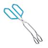 Scissor Tongs Stainless Steel Food Tongs With Wrap Handle Angled Bread Clamp For BBQ Grilling Cake 11inch