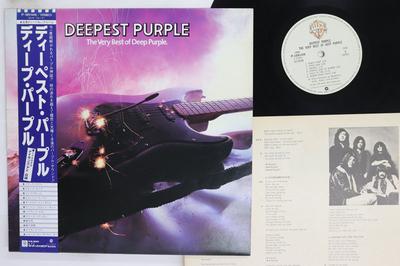 LP Record DEEP PURPLE  Very Best Of Deep Purple P10914W WARNER BROS 1980 Japan Obi Rock Used