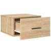 Hanging Bedside Cabinet, Sonoma Oak, 35X35X20 Cm