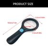 3 LED Illuminates Magnifier 10X Strength Handheld Lightweight Design For Elderly Reading Children Nature Study