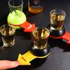 Birthday Party Drinking Game Penalty Spin Wheel Toy, Fun Adults Pointer Rotating Durable for Bar, KTV, Family Night, Parties, Picnics, Camping,