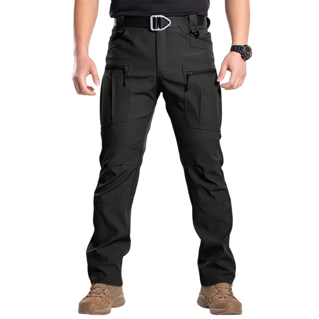 Mens Pants Ripstop Cargo Work Pants With Multi-pocket Water Resistant Breathable Hiking Camping Travel Fishing Construction Pants