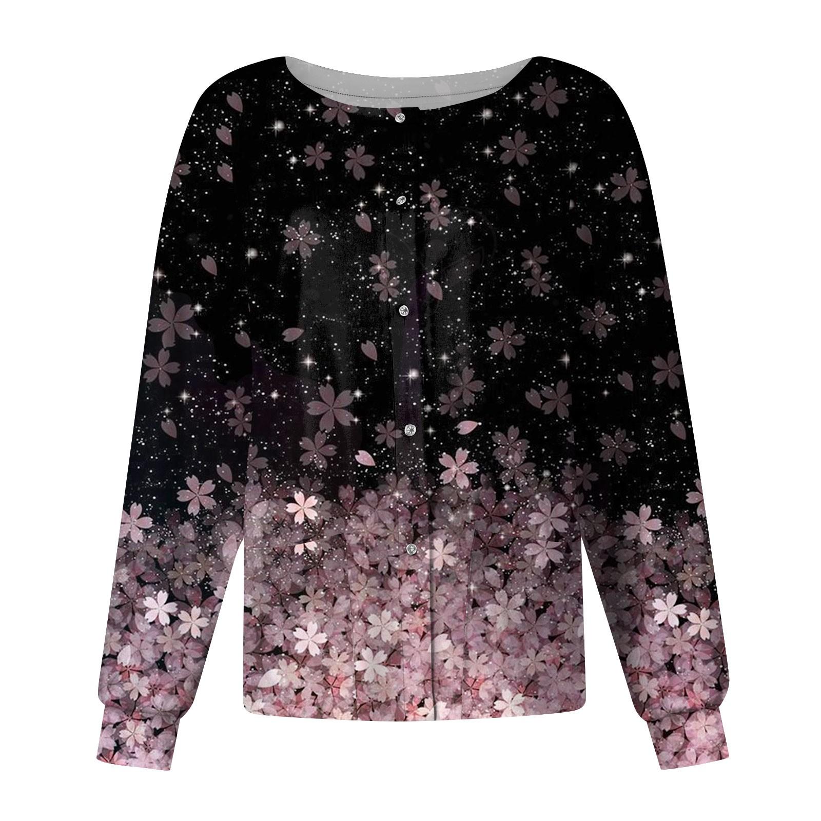 

Женский однобортный защитный комбинезон с длинным рукавом и карманом, рабочий воротник-стойка, кардиган, куртка, топ XXL розовый