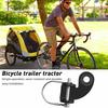 Bicycle Trailer Hitch 135 Degrees Bike Coupler Attachment Adapter Heavy Duty Bicycle Trailer Replacement Connector Hook Bike Accessories