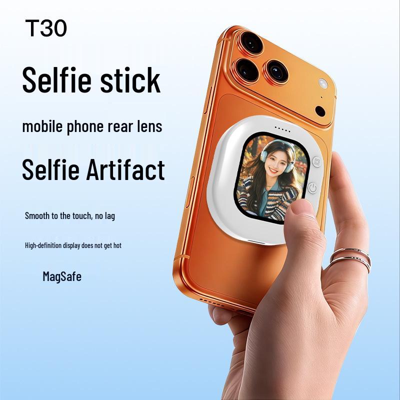 Magnetic Mobile Screen Mirroring & Self-Portrait Display T30 белый