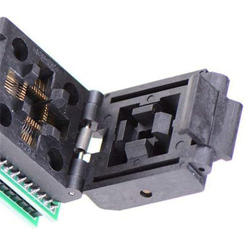 TQFP32 QFP32 To DIP32 IC Programmer Adapter for Transmitters Circuit Board Converters Chip Test Socket Burning