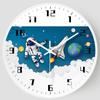 10-inch 25cm wall clock cartoon living room wall hanging home use hole-free creative clock children's room hanging clock watch