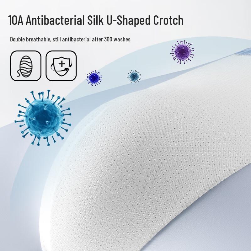 Mark Fairwhale Men's 10A Antibacterial Cotton Seamless Boxer Briefs