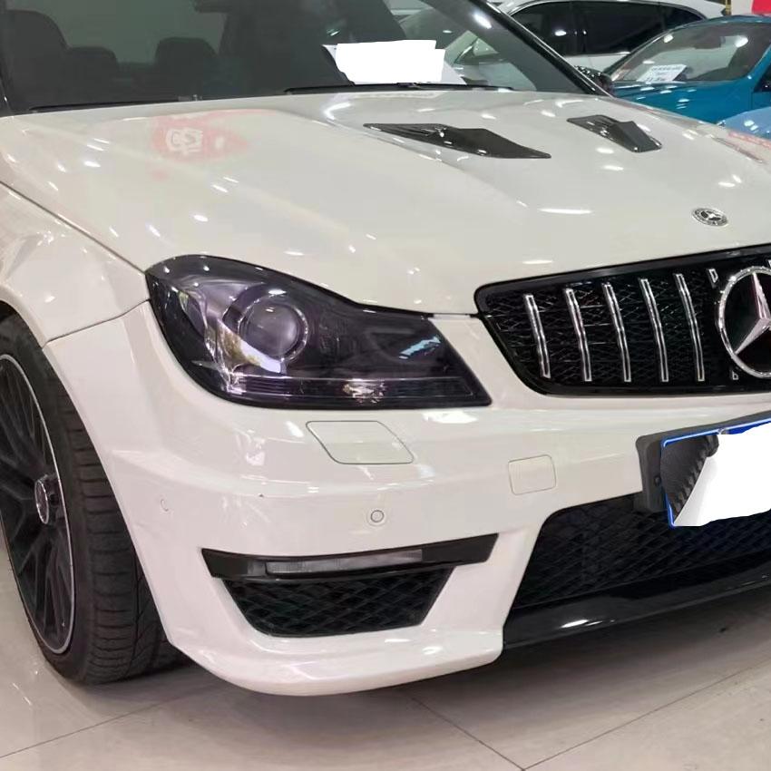 Front Motorhaube Air Flow Intake Scoop Bonnet Vent Abdeckung Trim Dekoration Für Mercedes Benz W204 C200 C250 C300 Auto