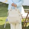 SchoolbagYX New Simple Large Space Backpack Backpack Schoolbag Travel Korean Version High School Student College Student Backpack Mommy Bag