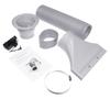 Airbrush Paint Spray booth Kit Portable Exhaust Filter Extractor Fan Set Model Turn Table Fiberglass Filter Sponges LED