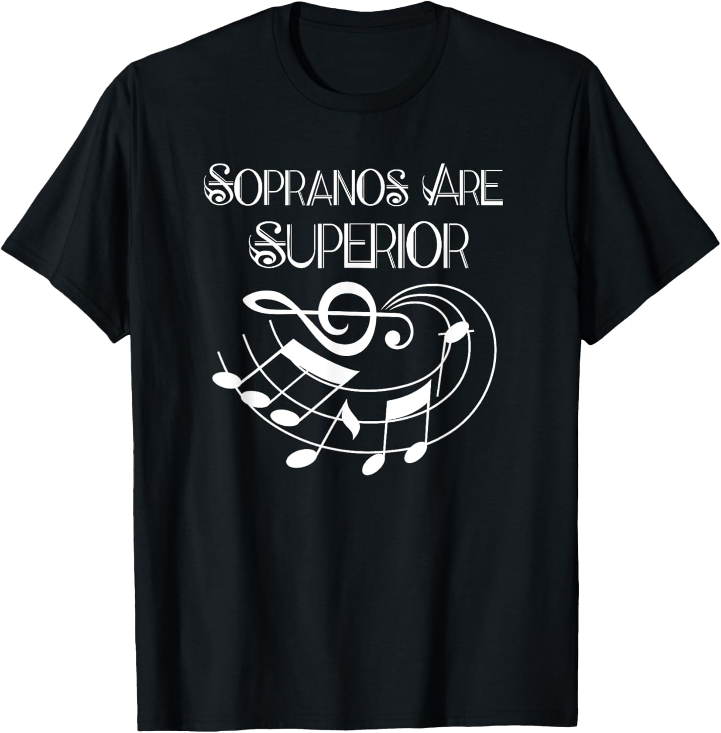 Soprano Singer Choir Music T-shirt S разноцветный