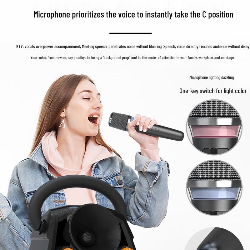 Songchuan International SS3-06PRO Portable KTV Bluetooth Speaker CN plug (adapter included) (CN version)