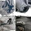 PRADA Triangle logo Backpack Backpack Â· Daypack Nylon black unisex Used