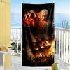 Lord Rings Beach Towel Super Soft Absorbent Comfortable Lightweight Perfect for Traveling Yoga Camping and Swimming