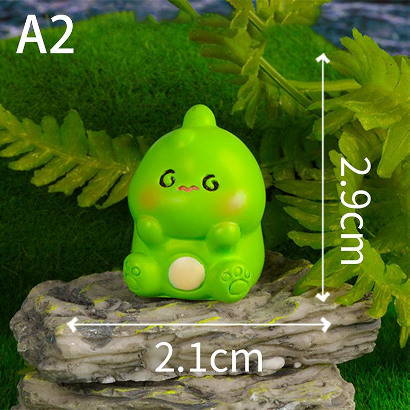 

Мини-фигурка милых животных, модель животного, мох, микропейзаж, домашний декор, миниатюрные сказочные садовые украшения, аксессуары
