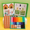 Wood Magnetic Book Mathematics Puzzle Calculate Game Learning Arithmetic Toy