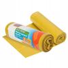 Yellow plastic garbage bags for segregation 120L