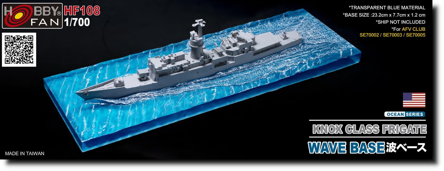 

Hobby Fan American LCT Base Plastic Model Parts HF107 1/350 MK.6 Wave/Landing