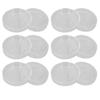 10 STÜCK Labor Petrischalen Glas Kulturschalen mit Deckeln für Bioresearch-Experiment