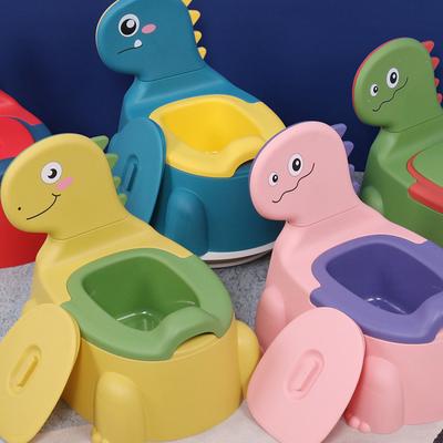 Baby-Töpfchen mit Dinosaurier-Motiv, Toilettentrainingssitz, verdickter Kinder-Spezialtopf, Baby-Urinale, Jungen und Mädchen, Toilettenzubehör