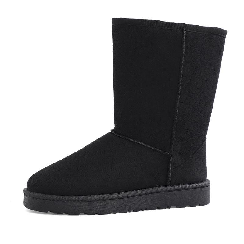 Winter High-Top Schneestiefel 2025: Damen- & Unisex-Baumwollstiefel in großen Größen