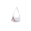 Knitted bag new casual messenger bag bag commuter handbag women's underarm large bag simple women's bag