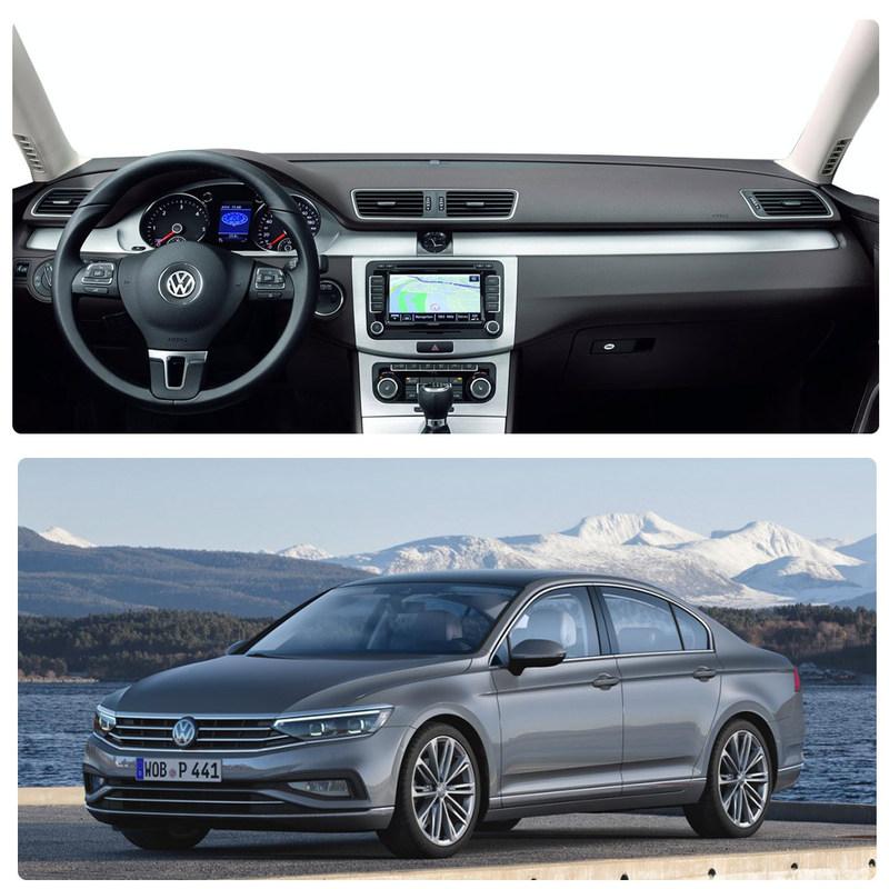 Dashboard Cover Protective Pad For Volkswagen VW Passat B6 2006~2010 Accessories Dash Board Sunshield Carpet Anti-UV Dashmat