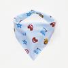 Soft Pet Bandana Cotton Triangle Scarf for Cats And Dogs Cute Cartoon Print Adjustable Drool Bib Easy Clean Pet Accessory