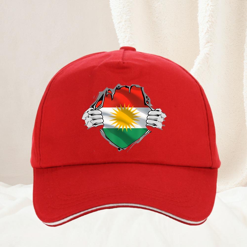 Arrival Kurdistan Flag baseball cap Summer Outdoor Adjustable Hat All Seasons Travel Gift Headwear