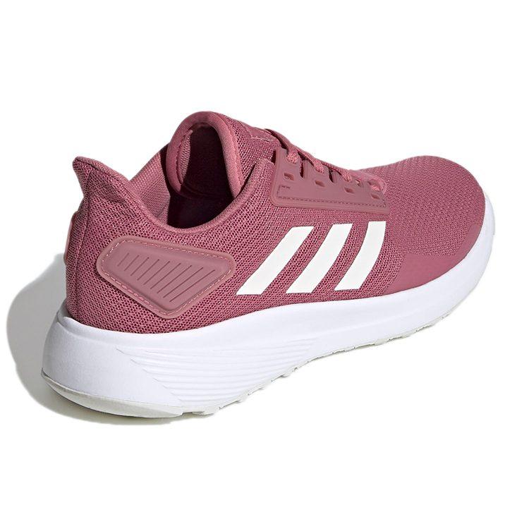 Adidas Duramo 9 Fabric Abrasion Resistant Support Abrasion Resistant Support Low top Running Shoes Women's Dark Pink FW2368