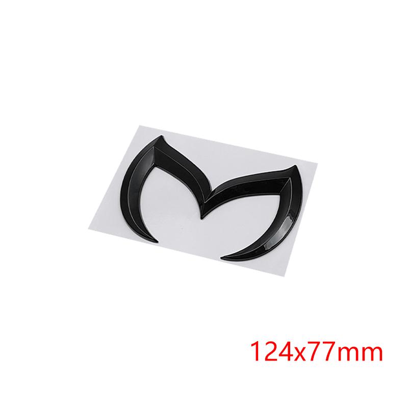 ABS Car Emblem for Mazda 2 3 5 6 Atenza CX4 CX3 CX9 RX7 RX8 Axela CX-30 CX-60 CX-50 Trunk Decal Modified Stickers Accessories h5