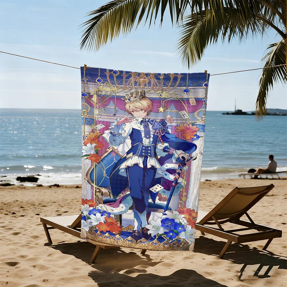 Singer T-tenma cute Towel Beach Quick Dry Soft T-tsukasa Pool Towels Gift for Travel Gym Shower Camping sports