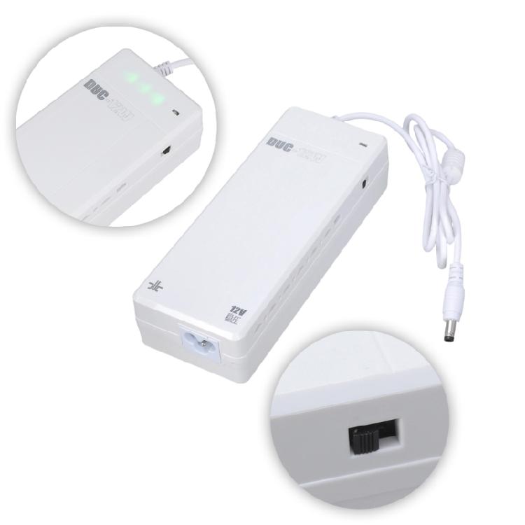 UPS Battery Backup 6000mAh 12V 5.5x2.5mm Adapter Uninterruptible Power Supply Unit For Home Automation Networking