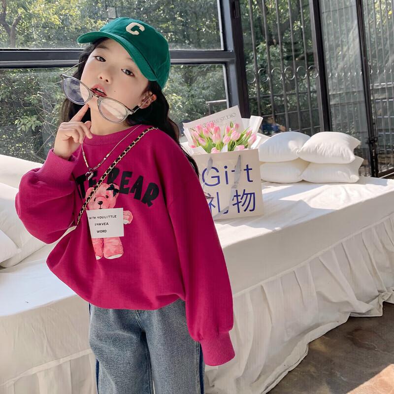 Tutuxiaoxiang Girls  Cartoon Sweatshirt 160